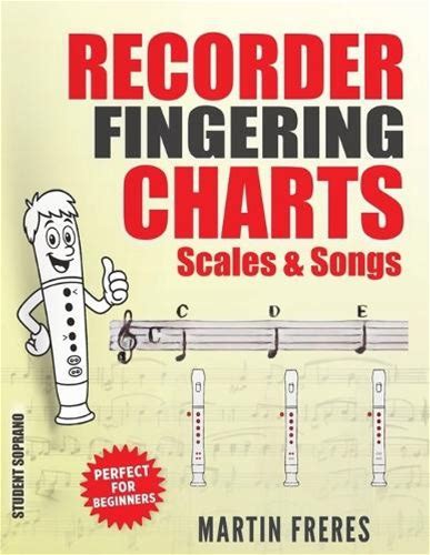 Recorder Fingering Charts: Scales & Songs Perfect For Beginners