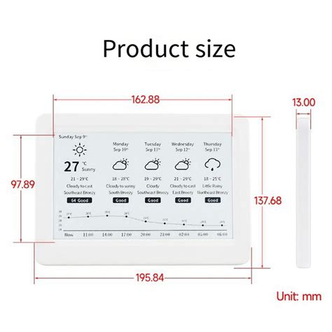 7.5Inch NFC-Powered E-Paper Display No Battery Required,