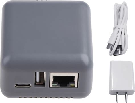 1Pc NP330 Netwerk USB 2.0 Print Server USB2.0 Mini Printer Server 100Mbps RJ45 LAN-Verbinding Voor Android Telefoons Computer