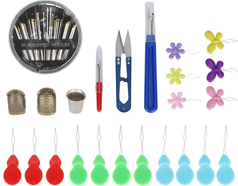 Threader Set Automatic Elderly Needle Hand Sewing Tool Household DIY Craft Accessories