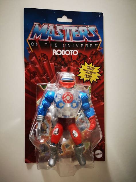 Neu Masters Of The Universe Figur "Roboto" Ovp Von Mattel