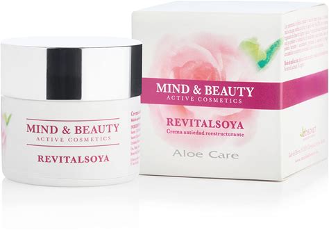 MB Mind & Beauty Revitalsoya Anti-Wrinkle Facial Cream 50Ml With Aloe Vera And Soy Proteins Damaged Packaging