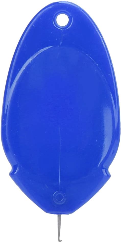 Needle Threader Portable Multicolored Plastic Tailoring Tool For Sewing Crafting(Blue 504 )