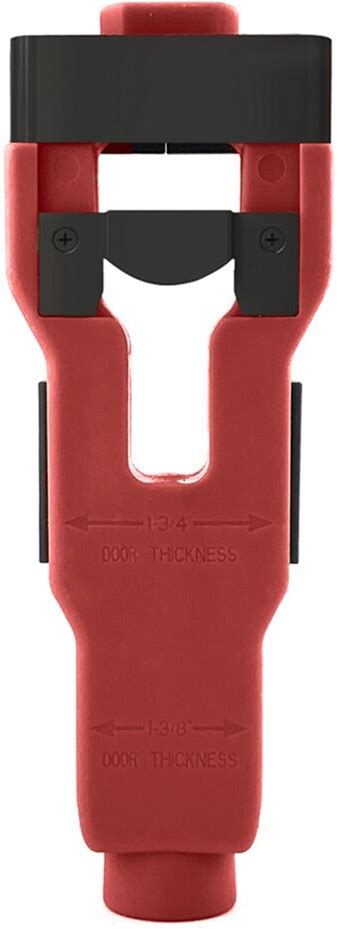 Door Latch Mortise Tool,Door Installation Kit, Tool For Use With 1-3/4in Or 1-3/8in Thick Wooden C