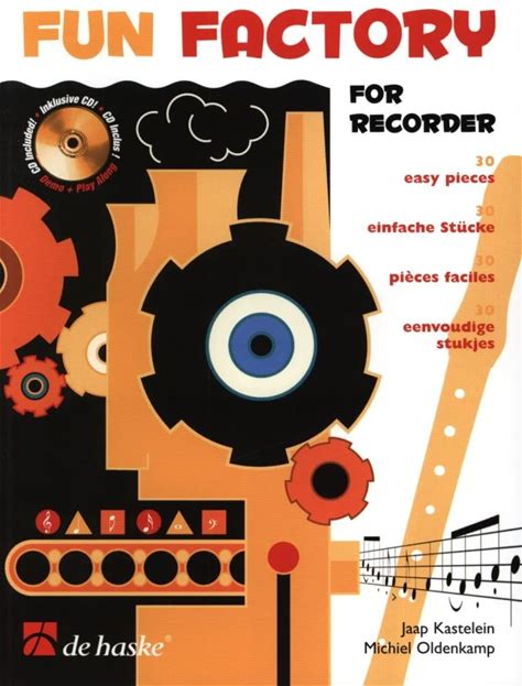 P. Van Der Voort: Fun Factory For Recorder - 30 Easy Pieces