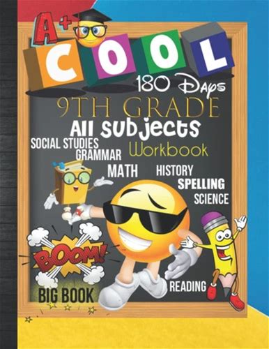 9th Grade All Subjects 180 Days Workbook: Grade 9 All In One