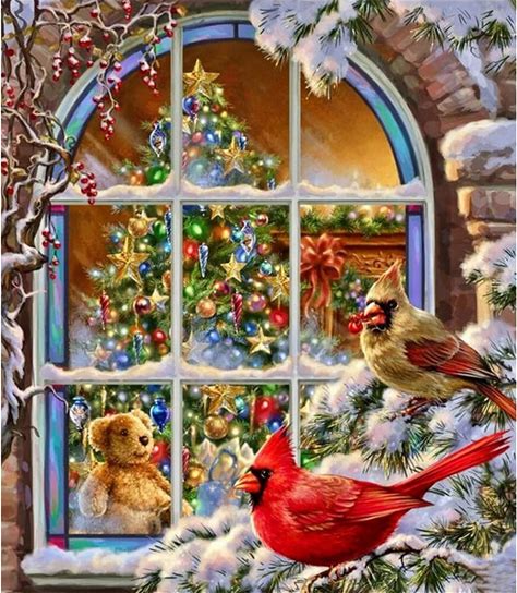 Leisure Christmas Snow Painting By Numbers DIY Hand Painted Oil Drawing Modern Wall Art Picture Christmas Decorations For Home