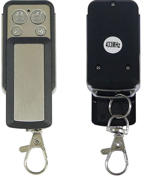 Universal 433Mhz Learning Code Copy RF Transmitter Clone Remote Control Metal And ABS Material With Slide Cover