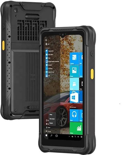 GENZO 6.5 Inch IP67 PDA Windows 11 Rugged Motorcycle Scanner Windows Mobile Warehouse Inventory Scanner Handheld Pos System
