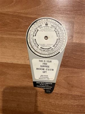 Vintage: Radio Shack Mathmile Computer 68-1007 © 1968 Jeppesen & Co.