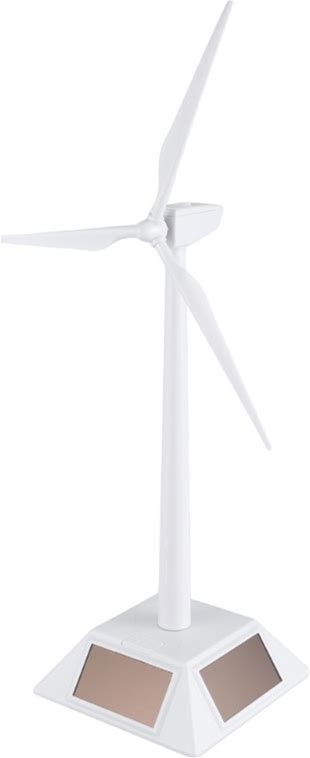 Solar Powered Windmill Model Building Kit Kids Diy Pinwheel For