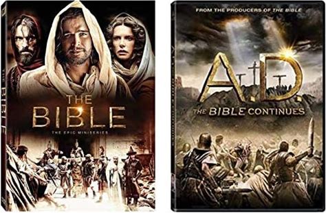 The Complete Bible Miniseries DVD Collection - The Bible: The Epic Miniseries / A.D.: The Bible Continues [22-Part TV Series Set]