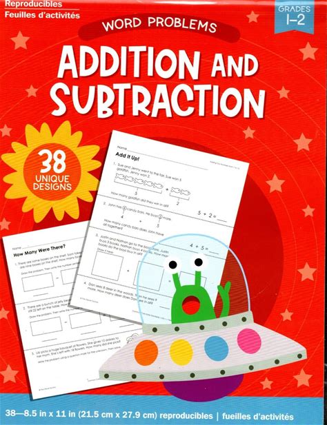 Addition And Subtraction Word Problems Reproducible Educational