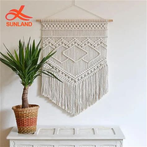 W1779 DIY Pattern Macrame Macrame Wall Hanging Pattern