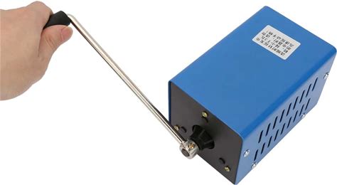 20W Emergency Manual Generator Hand Crank Generator Electric Generator Dynamotor Miniature Generator Outdoor Camping Survival