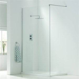 Kiimat Aqua 900 X 2000mm Wetroom Panel (2831) Chrome