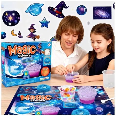 Educational Science Laboratory Kit For Students STEM Chemistry Experiment Box Hands-On Safe Learning Activity Discovery Fun Toy