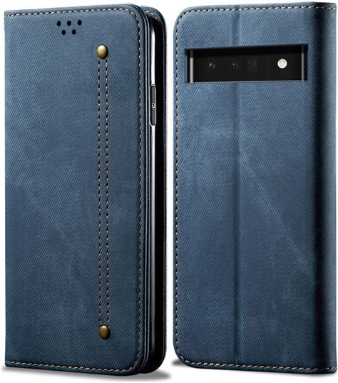 Jeans Google Pixel 6 Flip Case - Blue