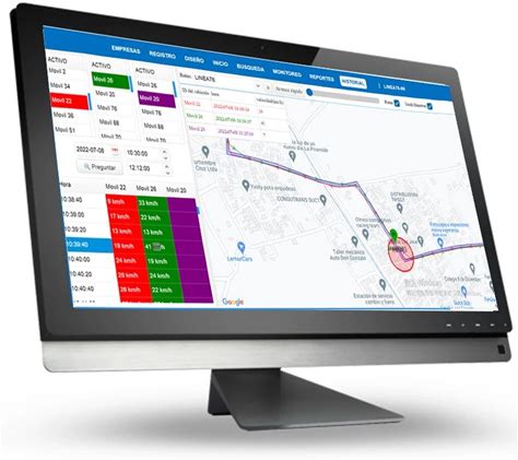 Taxi Truck Bus Dispatch Fleet Tracking Systeem Software Openbaar Vervoer Systeem