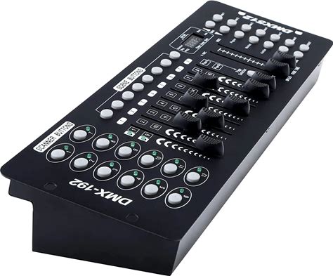 Disco 192 Channels DMX512 Controller Console For Stage Party DJ Disco Light Operator Equipment