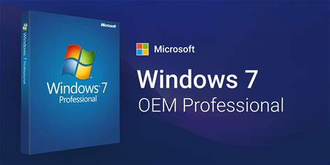 Microsoft Windows 7 OEM Professional