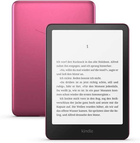 Amazon Kindle Paperwhite Signature Edition E-Book Reader Touchscreen 32 GB Wi-Fi Black, Rose