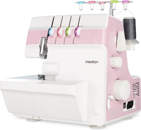 Overlock Naaimachine 90 Watt Met LED Verlichting En Inclusief Accessoires