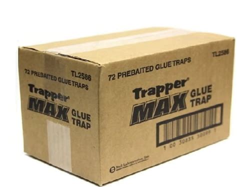 Bell - Muizen Lijmplank - 72 Stuks - Voordeelpakker - Lijmplankjes - Lijmplaten