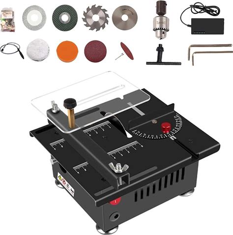 Mini Multi-Functional Table Saw, Saw For Wood Cutting Crafts , US Plug
