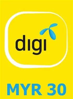 Digi 30 MYR Mobile Gift Card At Electronicfirst