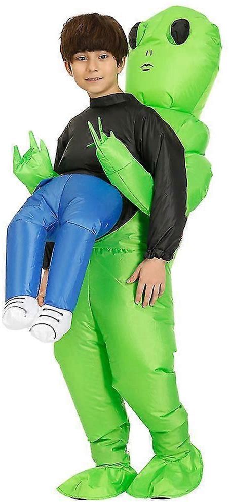Alien Inflatable Suit Alien Monster Inflatable Costume -CDSX For Kid 1 Pc