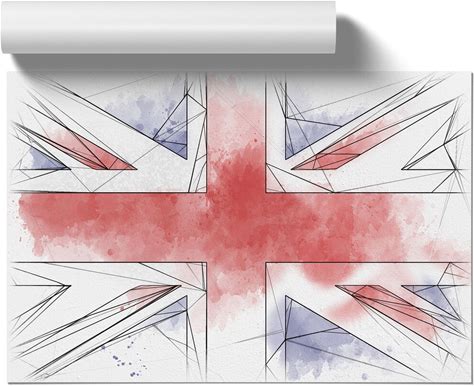 Union Jack British Flag Vol.1 Sketch - Unframed Graphic Art East Urban Home Size: 21cm H X 30cm W X 0.1cm D
