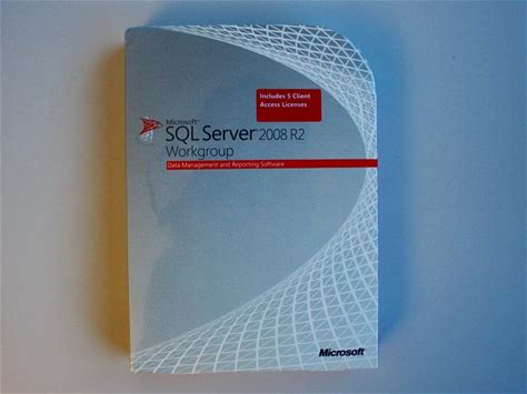 Microsoft Sql-Server 2008 R2 Workgroup 32-Bit/X64 Mit 5 Cals, Englisch