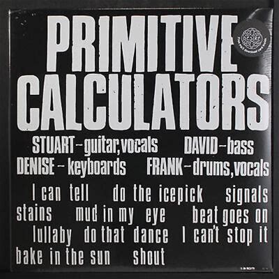 Primitive Calculators: Primitive Calculators Desire 12" Lp 33 Rpm