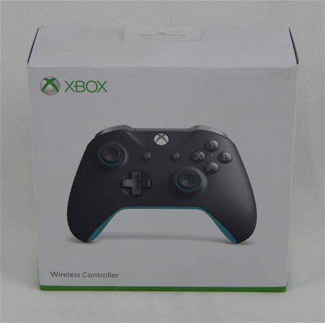 Microsoft Xbox One Grauer Und Blauer Wireless Controller