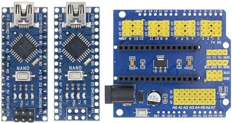 Nano V3.0 Atmega328p 5V 16Mhz Controller Board CH340 USB Driver And Nano Uno Expansion Board For