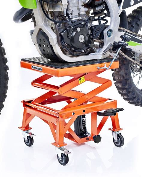 Motocross Scissor Lift Compatible With Yamaha TT 600 R/RE Constands Cross-Lift XL Orange