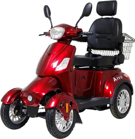 Arvo Scootmobiel P400 Rood