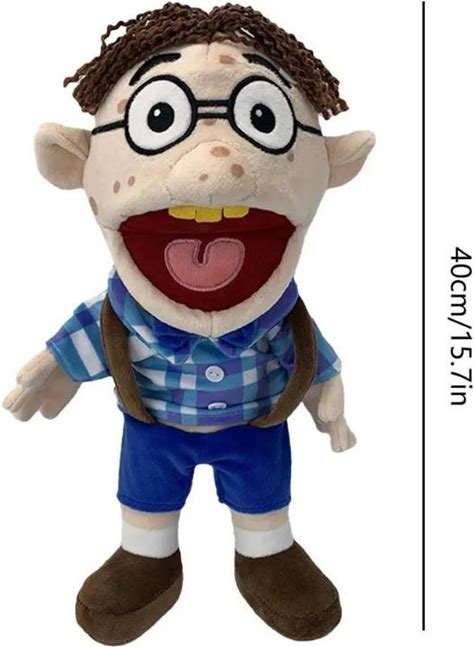 40cm Jeffy Puppet Doll Jeffy Hand Puppet Sml Jeffy Puppet Family Real Jeffy Zombie Boy Hand Puppet Soft Toy Plush Feebee Puppet CHINA