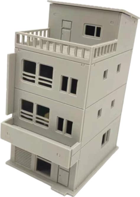 1/87 Ho House Building Railway Layout -Modell Für Modell Railway