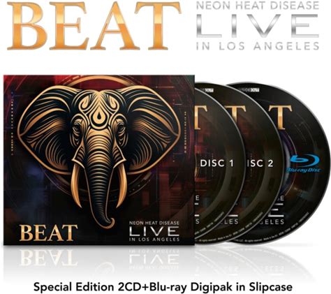 BEAT - LIVE (2CD/BLU-RAY) (Music CD)