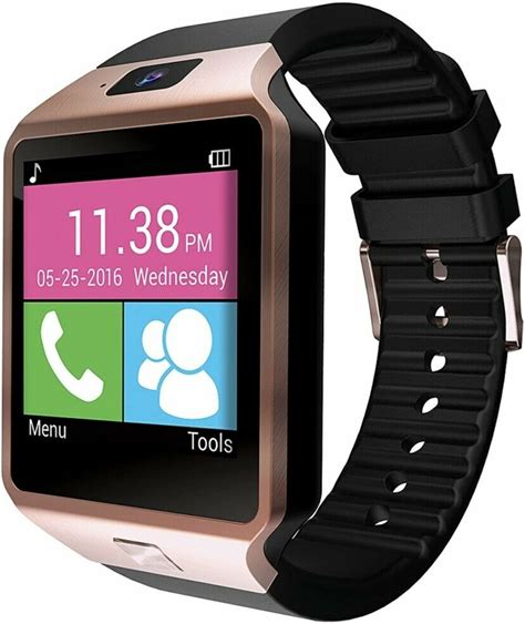 SLIDE - Smart Watch Compatible With Android And Ios - Rose Gold G-15