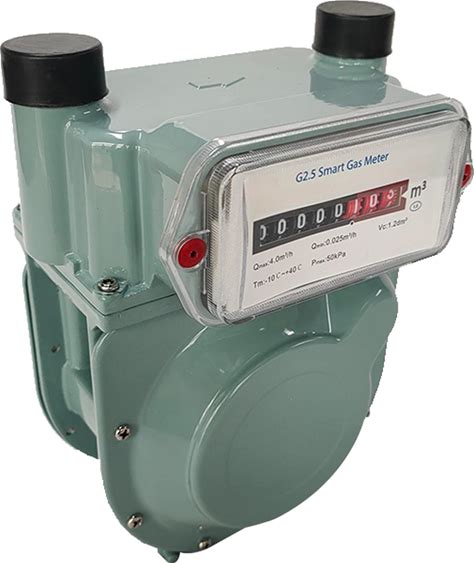 CIXIFM Mechanical Gas Meter Natural Gas Meter House Aluminum Shell Nominal Flow Rate 1.6m ³/H Flow Rate 0.016m ³/h2.5m ³/H 4Pcs G3/4"