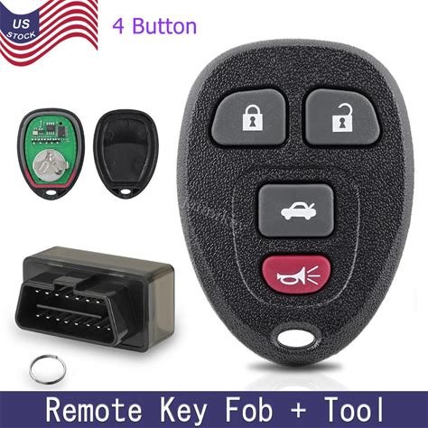 4 Button Remote Car Key Fob Programmer Tool For 2011 2016 Chevrolet