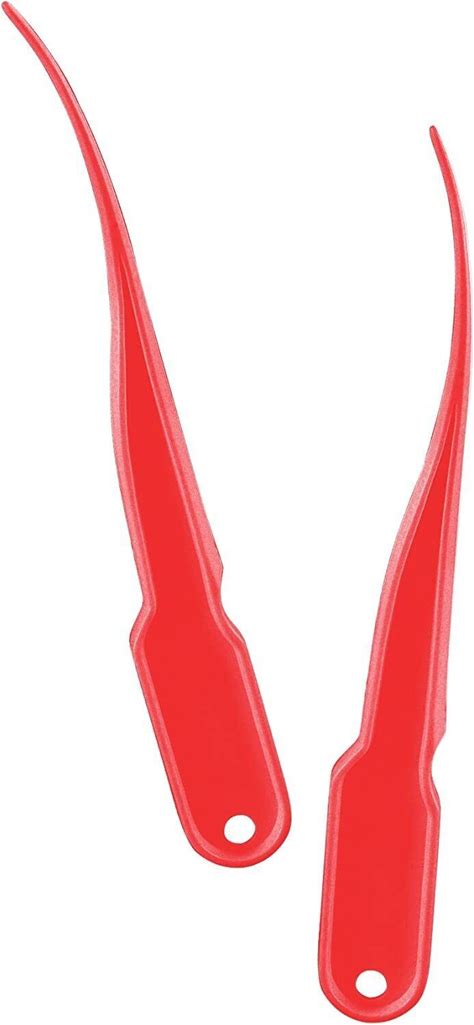 Shrimp Peeler Deveiner Cleaner Tool 8-Inches Red