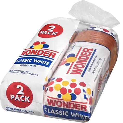 Wonder Bread Family Loaf Pack Of 2
