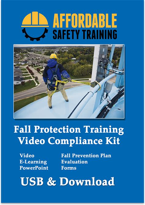 Fall Protection Safety Training Video Compliance Kit