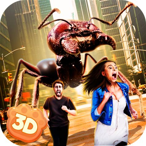 Giant Ant City Attack Monster Fighting Game: Insect Survival Crazy Town Simulator