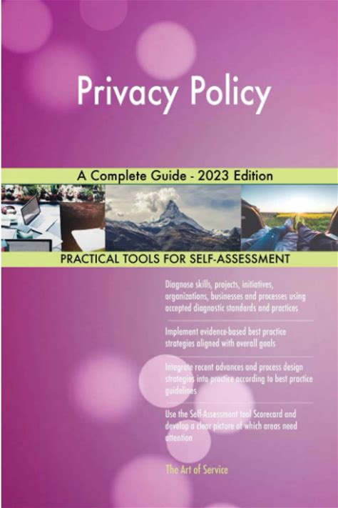 Privacy Policy A Complete Guide - 2023 Edition