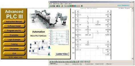 PLC Ladder And Logic Programming Software & Virtual PLC, Simulation, Developing, Learning Automation AI